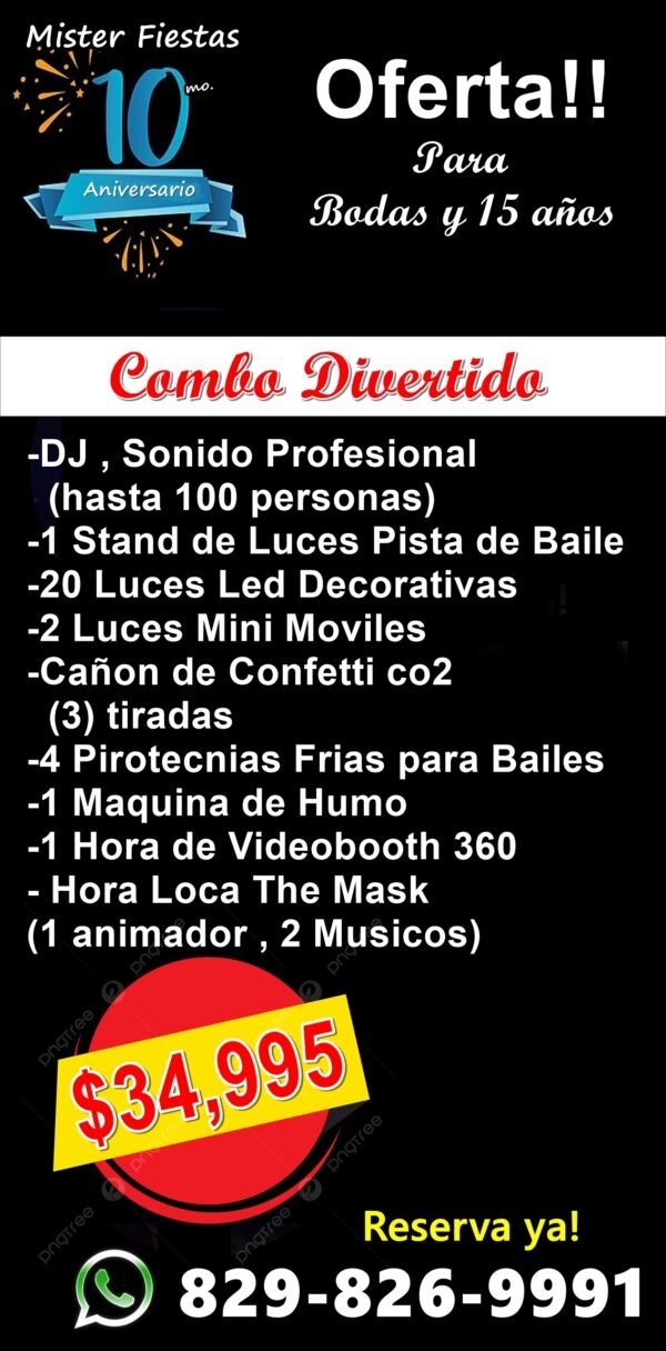 oferta combo enero febrero marzo 2024